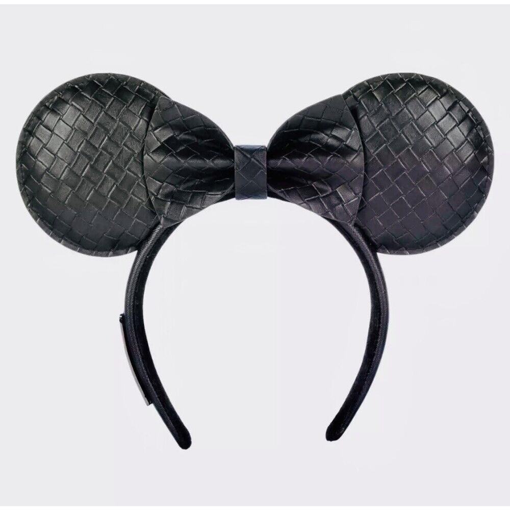 *NEW SOLD OUT LE* Loungefly Minnie Mouse Faux Leather Ear Headband for Adults